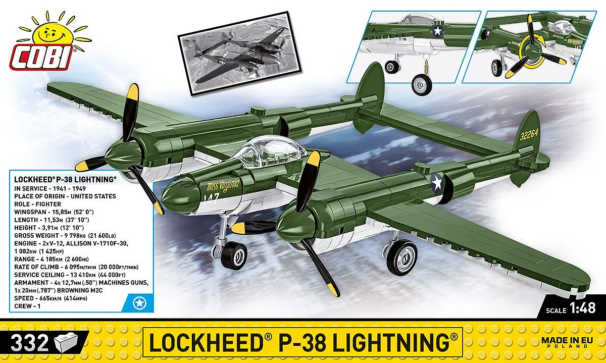 5882-Lockheed P-38 Lightning- 5882-Lockheed P-38 Lightning-